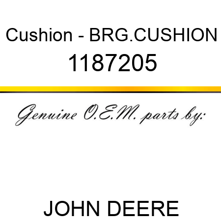 Cushion - BRG.CUSHION 1187205