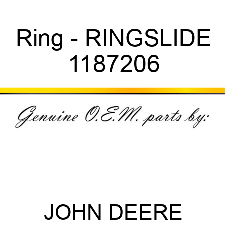 Ring - RINGSLIDE 1187206