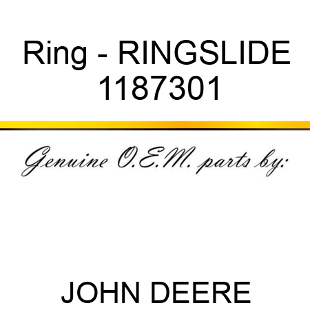 Ring - RINGSLIDE 1187301