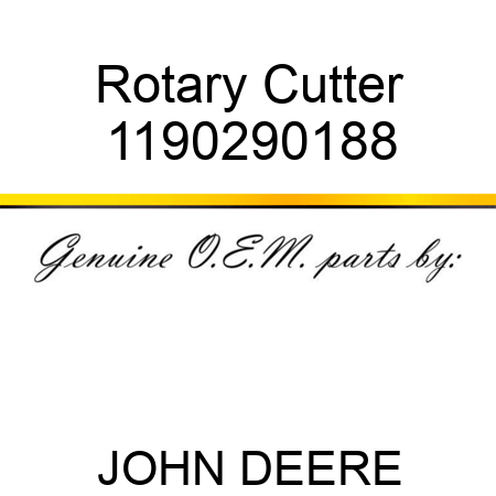 Rotary Cutter 1190290188