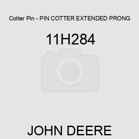 Cotter Pin - PIN, COTTER, EXTENDED PRONG 11H284