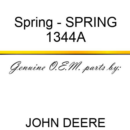 Spring - SPRING 1344A