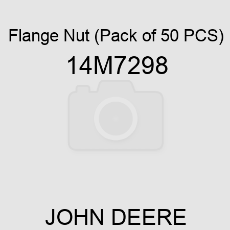Flange Nut (Pack of 50 PCS) 14M7298