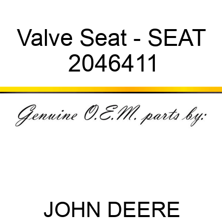 Valve Seat - SEAT 2046411