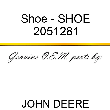 Shoe - SHOE 2051281