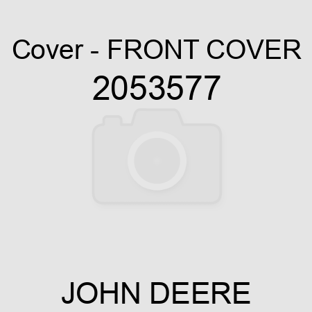 Cover - FRONT COVER 2053577
