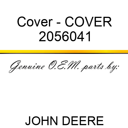 Cover - COVER 2056041