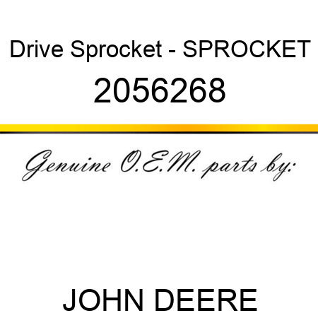 Drive Sprocket - SPROCKET 2056268