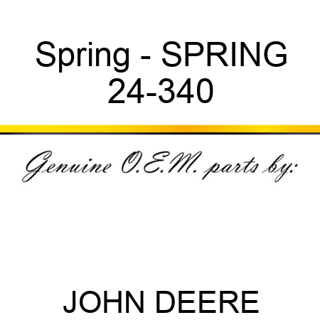Spring - SPRING 24-340