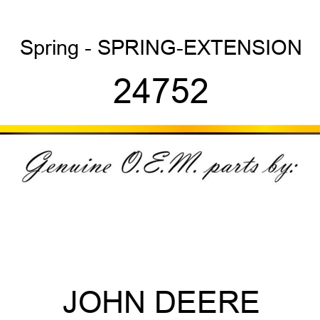 Spring - SPRING-EXTENSION 24752