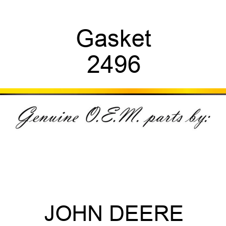 Gasket 2496