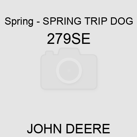 Spring - SPRING, TRIP DOG 279SE