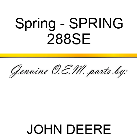 Spring - SPRING 288SE