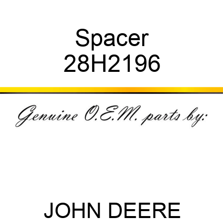 Spacer 28H2196