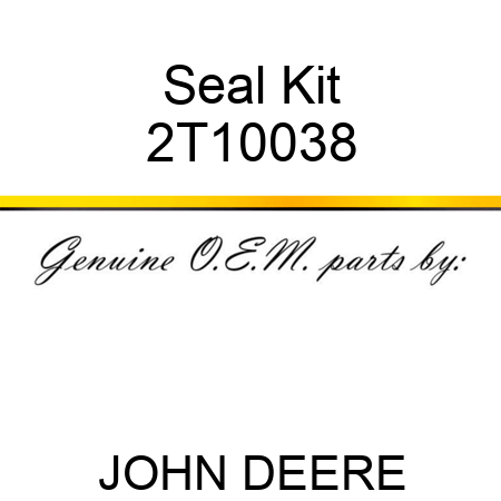 Seal Kit 2T10038