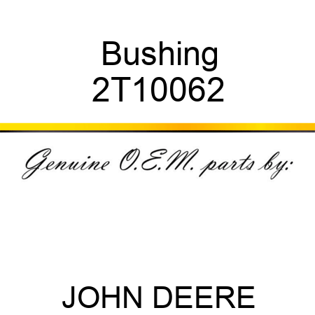 Bushing 2T10062