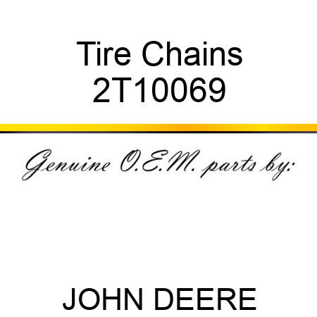 Tire Chains 2T10069