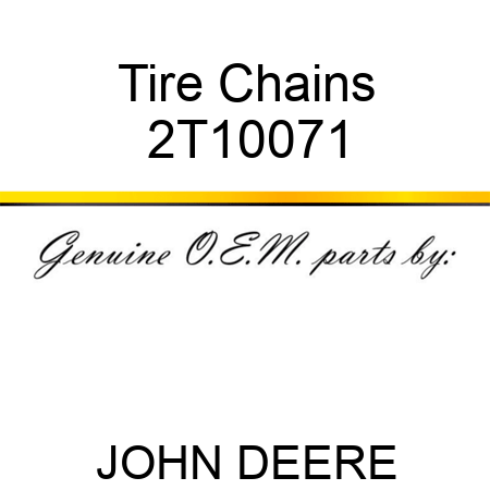 Tire Chains 2T10071