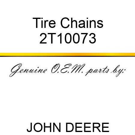 Tire Chains 2T10073