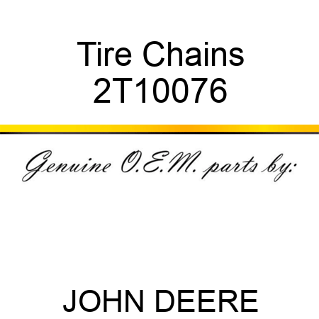 Tire Chains 2T10076