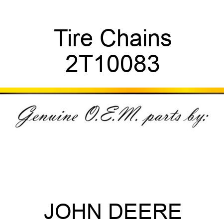 Tire Chains 2T10083