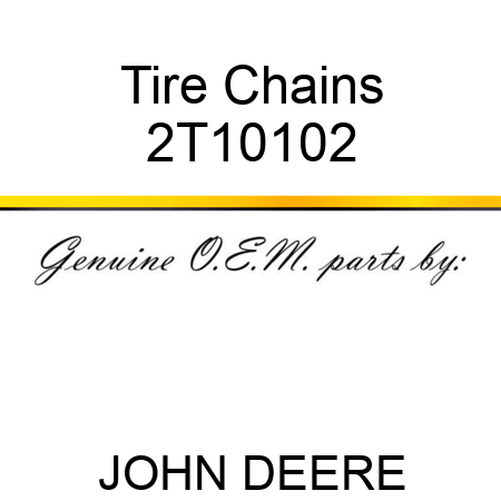 Tire Chains 2T10102