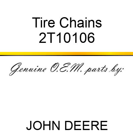 Tire Chains 2T10106