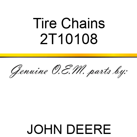 Tire Chains 2T10108
