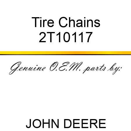 Tire Chains 2T10117