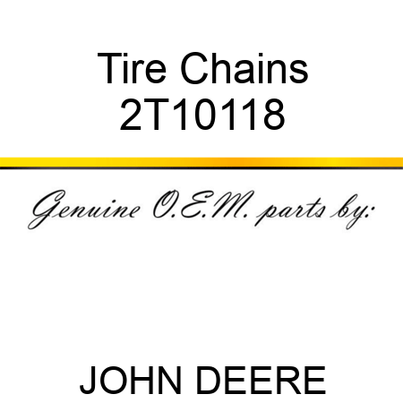 Tire Chains 2T10118