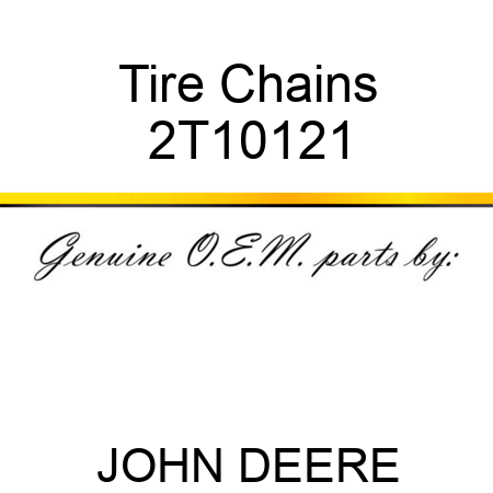 Tire Chains 2T10121