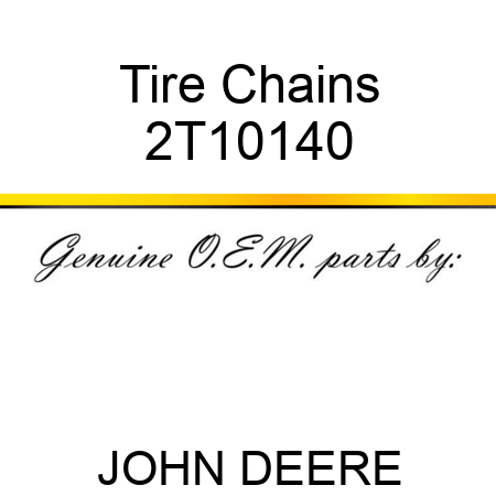 Tire Chains 2T10140