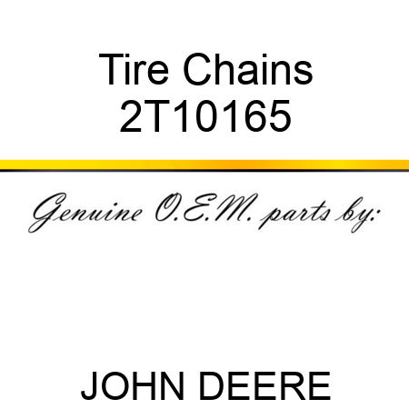 Tire Chains 2T10165