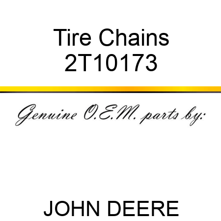 Tire Chains 2T10173