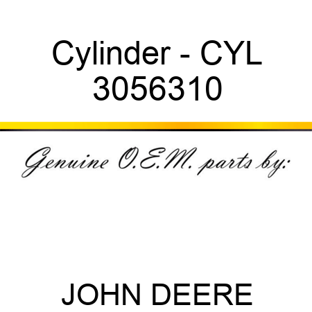 Cylinder - CYL 3056310