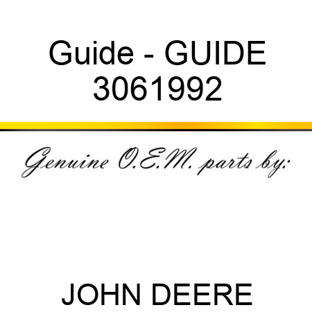 Guide - GUIDE 3061992