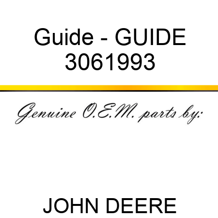 Guide - GUIDE 3061993