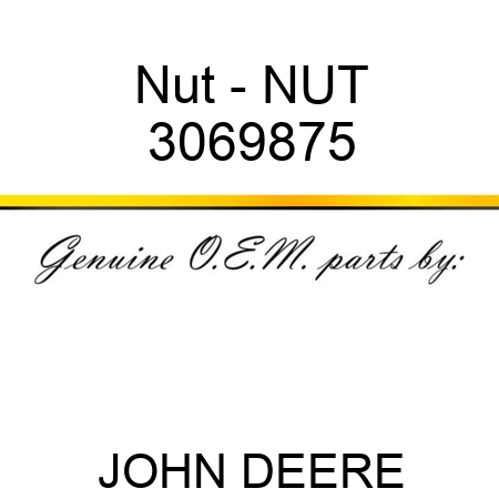 Nut - NUT 3069875