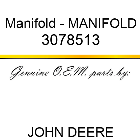 Manifold - MANIFOLD 3078513