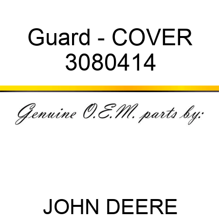 Guard - COVER 3080414