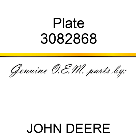 Plate 3082868