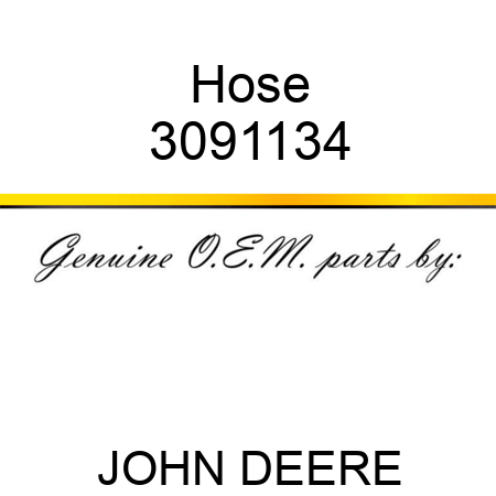 Hose 3091134