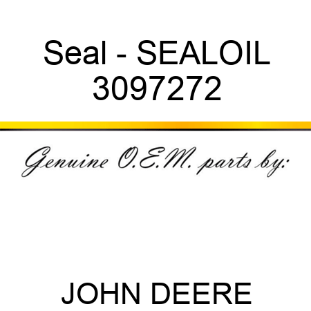Seal - SEAL,OIL 3097272