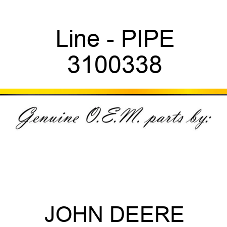 Line - PIPE 3100338