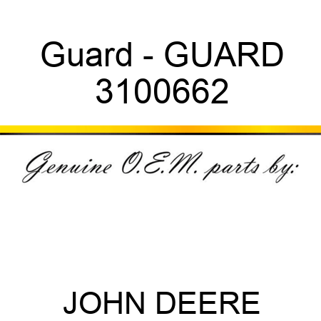 Guard - GUARD 3100662
