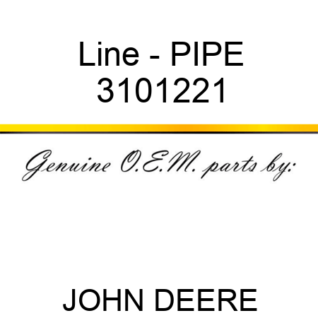 Line - PIPE 3101221