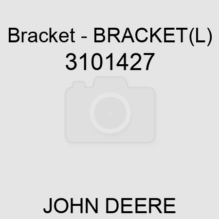 Bracket - BRACKET,(L) 3101427
