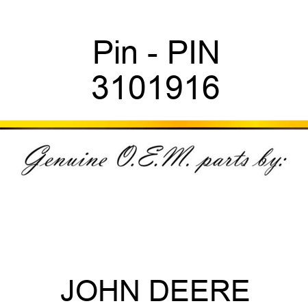 Pin - PIN 3101916