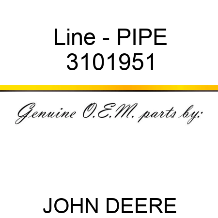 Line - PIPE 3101951