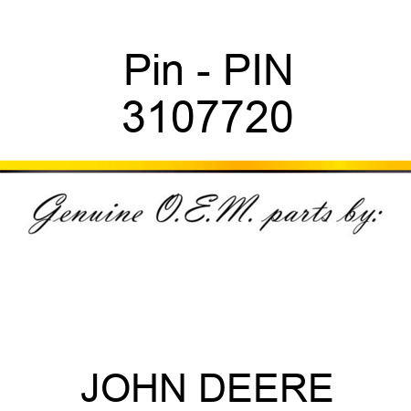 Pin - PIN 3107720